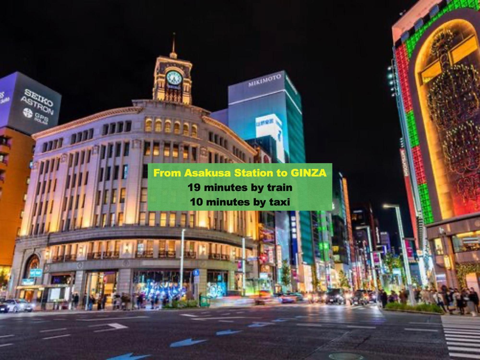 Asakusaーhanakawado Tokio Buitenkant foto