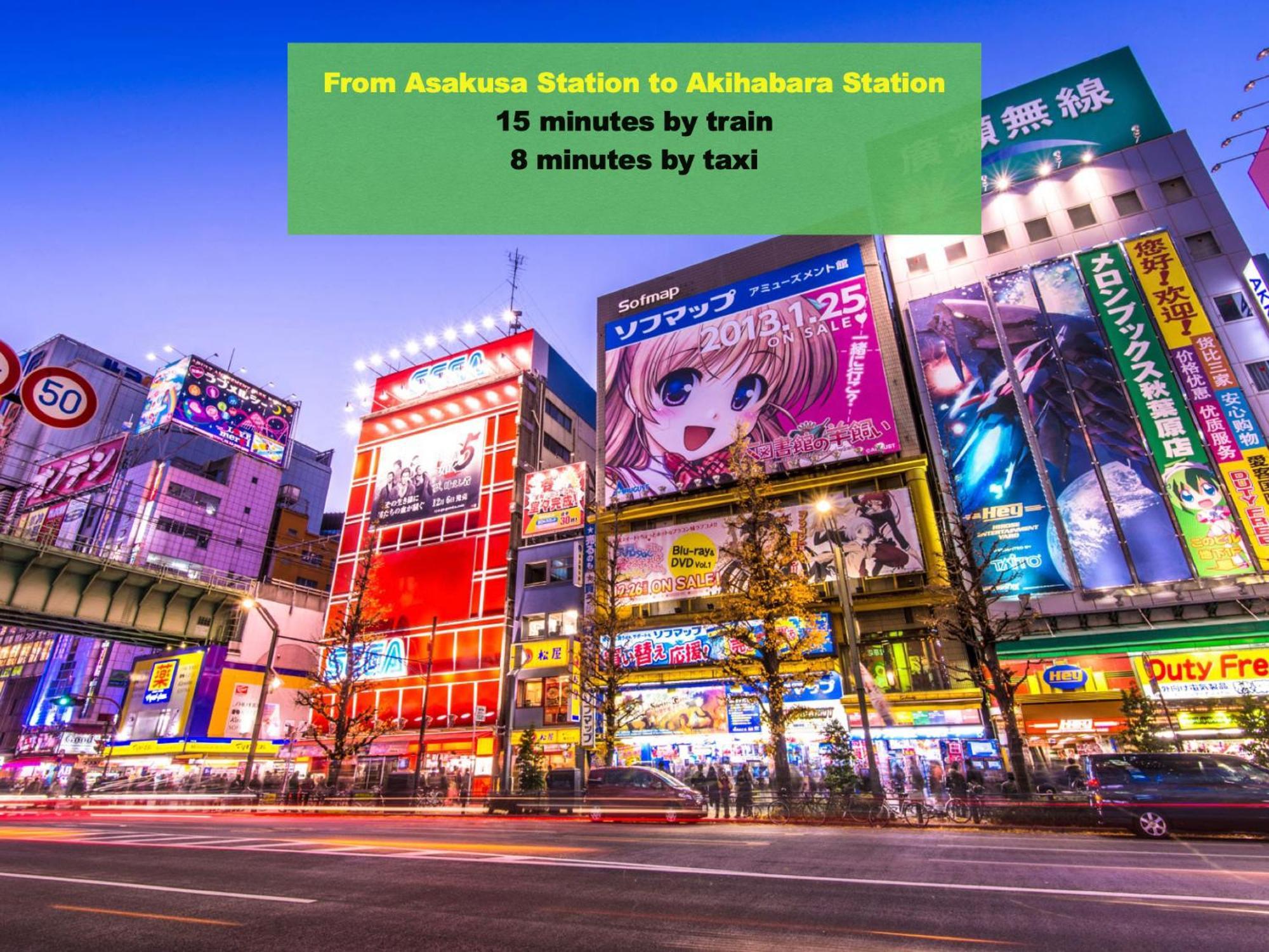 Asakusaーhanakawado Tokio Buitenkant foto